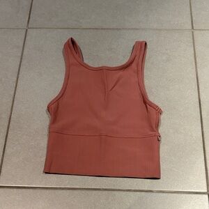 lululemon athletica Terracotta Ribbed Tank Top
